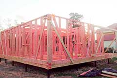 Строительство деревянных каркасных домов